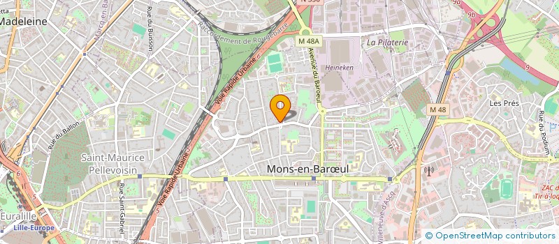 localisation de l'entreprise FREMAUX V.  MONS-EN-BARUL