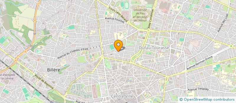 localisation de l'entreprise FREMEM à PAU