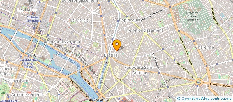 localisation de l'entreprise FREMI 1 à PARIS