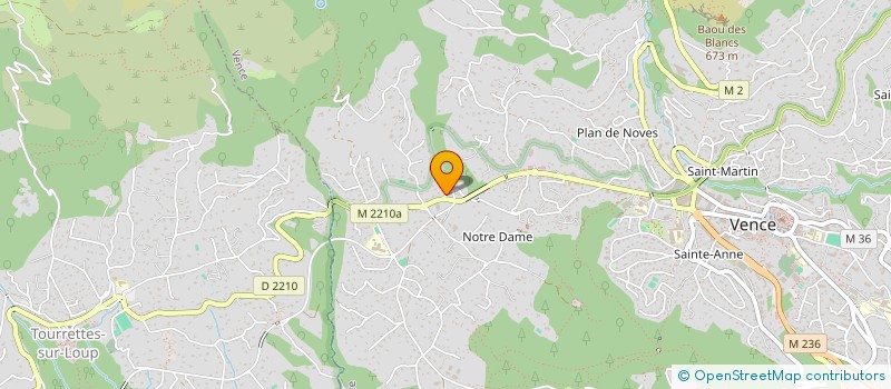 localisation de l'entreprise FREMI  VENCE