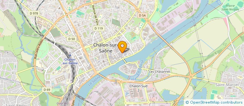 localisation de l'entreprise FREMIK à CHALON-SUR-SAONE