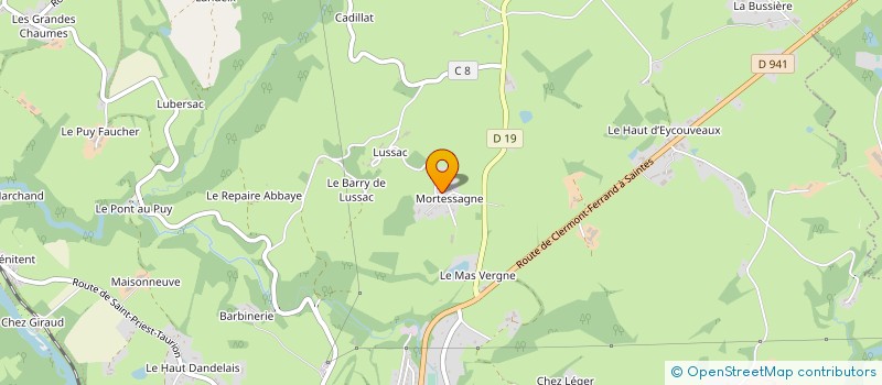 localisation de l'entreprise FREMILENE à ST-LEONARD-DE-NOBLAT