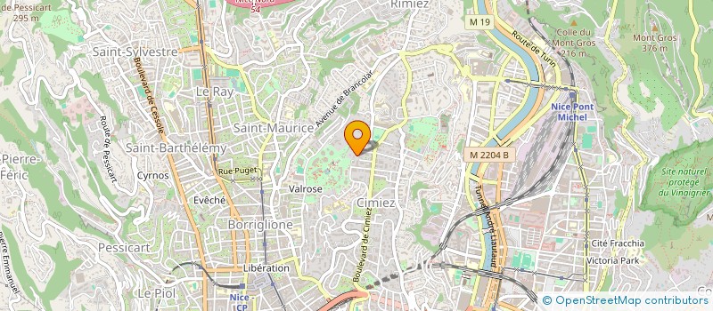 localisation de l'entreprise FREMO à NICE