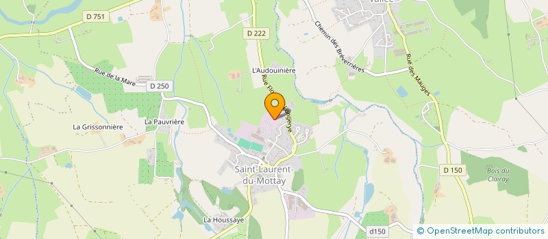 localisation de l'entreprise FREMONDIERE à MAUGES-SUR-LOIRE