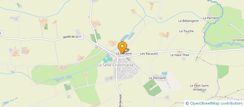 localisation de l'entreprise FREMONT  LA SELLE-CRAONNAISE