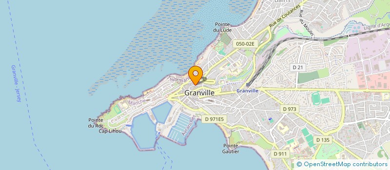 localisation de l'entreprise FREMONT PIERRE  GRANVILLE