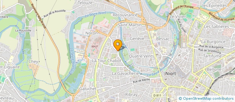 localisation de l'entreprise FREMONT ZABATTA  NIORT