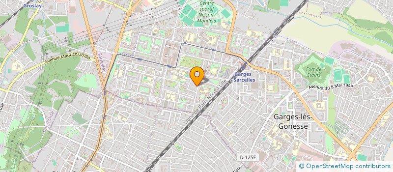 localisation de l'entreprise FREMOR à SARCELLES