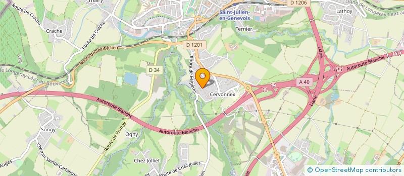 localisation de l'entreprise FREMTID 1  SAINT-JULIEN-EN-GENEVOIS