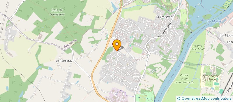 localisation de l'entreprise FREMY PROMOTION  BOUCHEMAINE