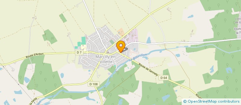 localisation de l'entreprise FREMYEU IMMOBILIER  LA FERTE SAINT-AUBIN