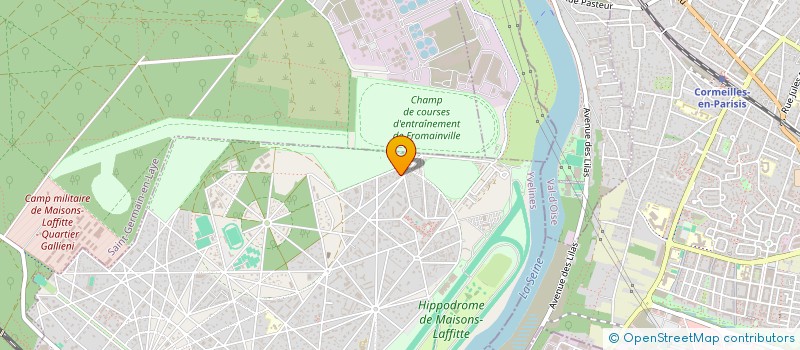 localisation de l'entreprise FRENAD à MAISONS-LAFFITTE