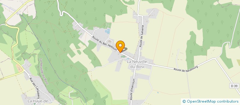 localisation de l'entreprise FRENAMAX  LA NEUVILLE-DU-BOSC