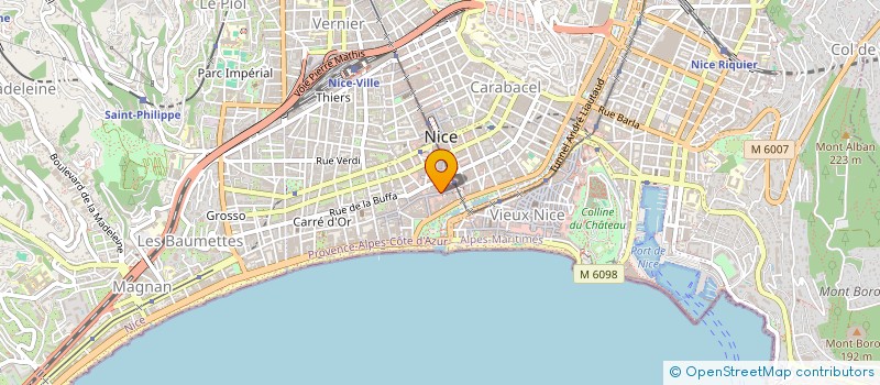 localisation de l'entreprise FRENCH ACCENT à NICE