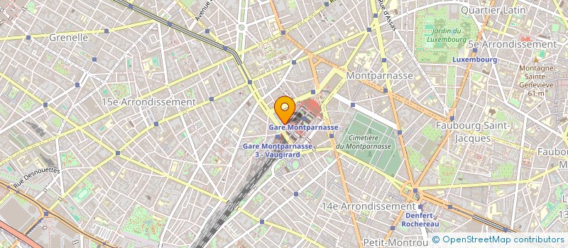 localisation de l'entreprise FRENCH AGENCY FOR INTERN RELAT à PARIS