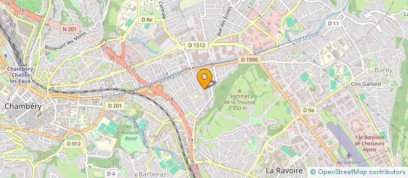 localisation de l'entreprise FRENCH ALPS EVENT  SAINT-MARTIN-D'ARC