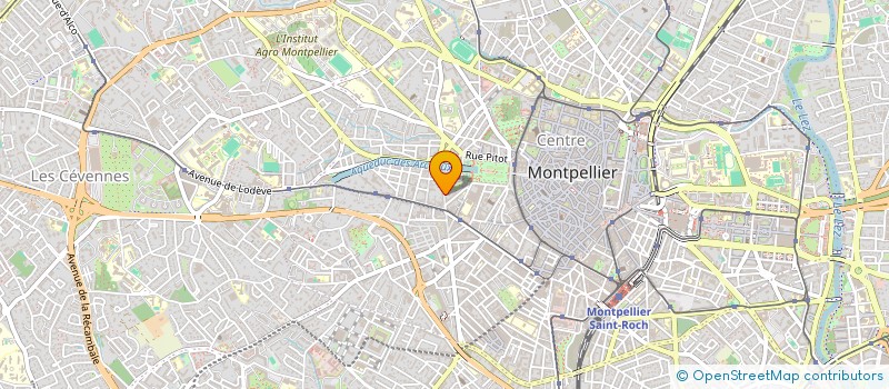localisation de l'entreprise FRENCH AMERICAN CENTER OF MONTPELLIER à MONTPELLIER