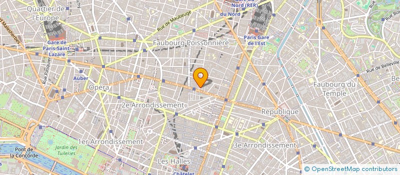 localisation de l'entreprise FRENCH AND SKINNY  PARIS 10