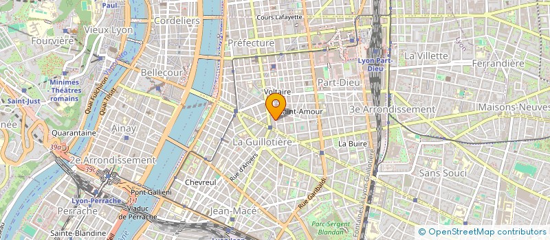 localisation de l'entreprise FRENCH ASSOCIATION OF YOUNG RESEARCHERS IN GENERAL PRACTICE  LYON