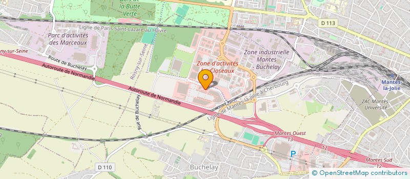 localisation de l'entreprise FRENCH AVENUE - EAU DE GAMME  BUCHELAY