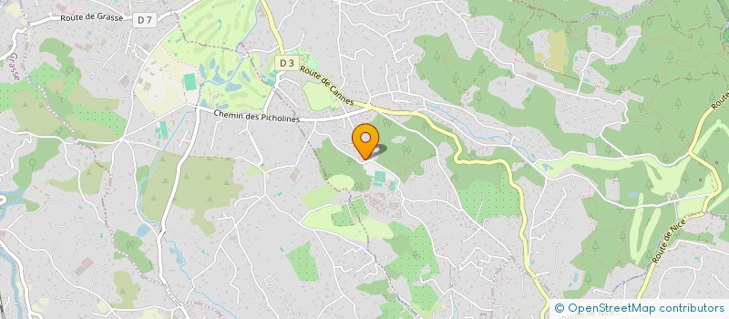 localisation de l'entreprise FRENCH AVIATION ACADEMY  CANNES