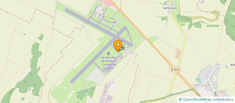 localisation de l'entreprise FRENCH AVIATION HANDLING à BOISSY-L'AILLERIE