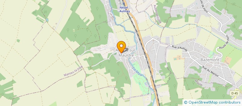 localisation de l'entreprise FRENCH BABY DOG  AULNAY-SUR-MAULDRE