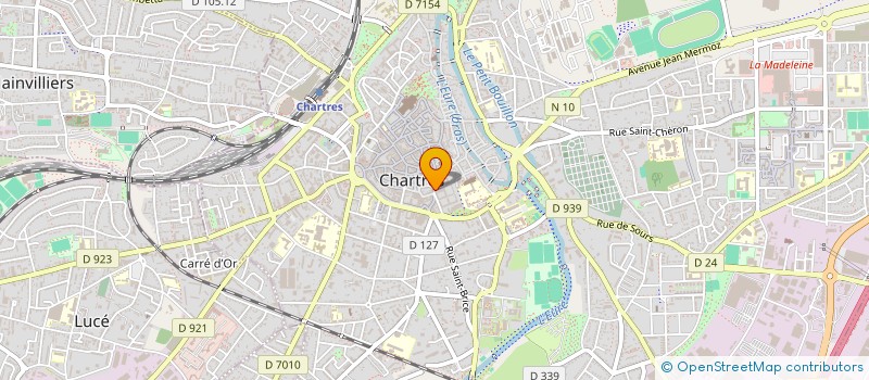 localisation de l'entreprise FRENCH BEAUTY GROUP à CHARTRES