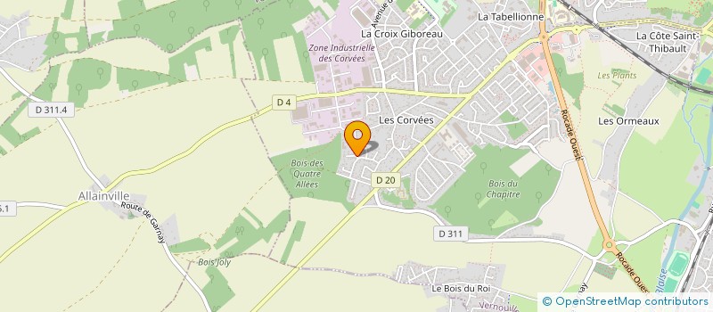localisation de l'entreprise FRENCH BIM EXPRESS à VERNOUILLET