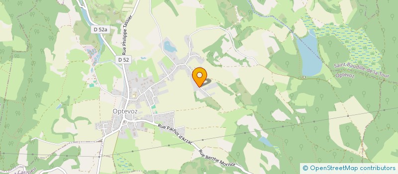 localisation de l'entreprise FRENCH BLOOD  OPTEVOZ