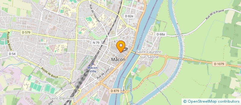 localisation de l'entreprise FRENCH BURGER à MACON