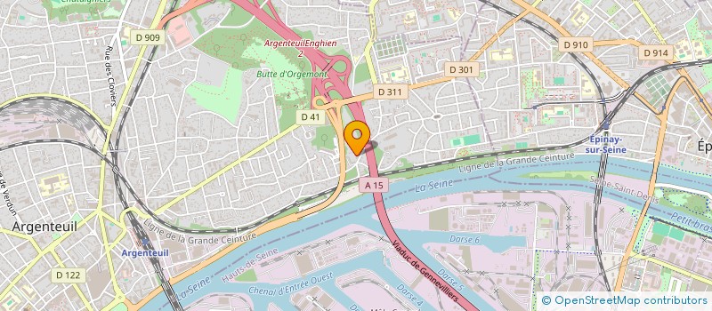 localisation de l'entreprise FRENCH CAR  ARGENTEUIL