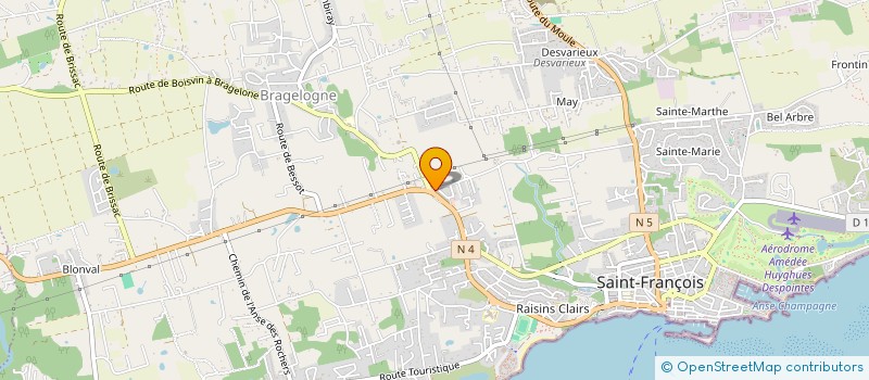 localisation de l'entreprise FRENCH CARRIBEAN TRADING  SAINT FRANCOIS