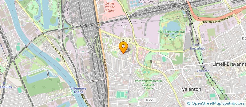 localisation de l'entreprise FRENCH CARTE GRISE  VILLENEUVE-SAINT-GEORGES