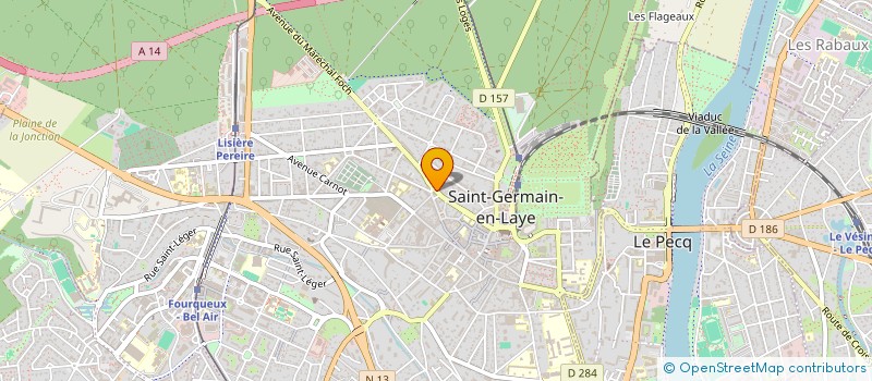 localisation de l'entreprise FRENCH CHILDREN'S WEAR à SAINT-GERMAIN-EN-LAYE