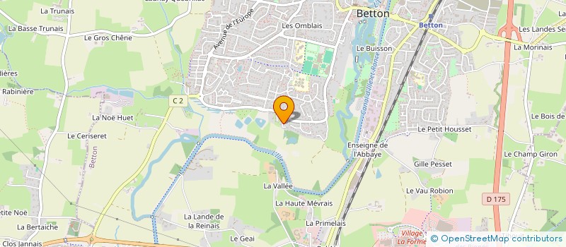 localisation de l'entreprise FRENCH COAST RECORDS  BETTON