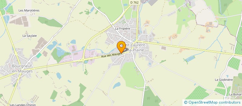 localisation de l'entreprise FRENCH COFFEE PRODUCTION à MAUGES-SUR-LOIRE