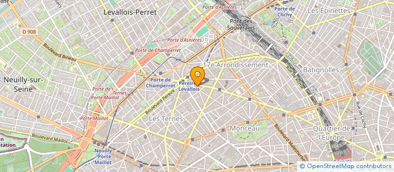 localisation de l'entreprise FRENCH COM'EDI  PARIS