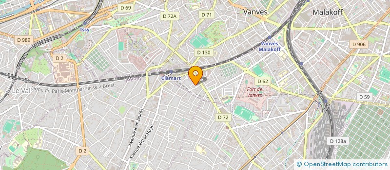 localisation de l'entreprise FRENCH COMPLIANCE SOCIETY  MALAKOFF