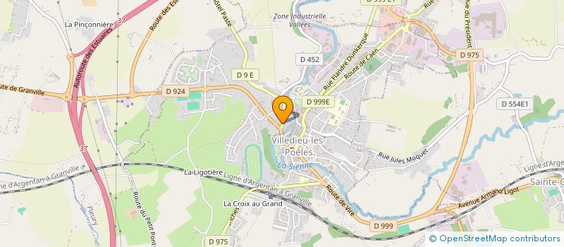 localisation de l'entreprise FRENCH CONNECTION à VILLEDIEU-LES-POELES-ROUFFIGNY