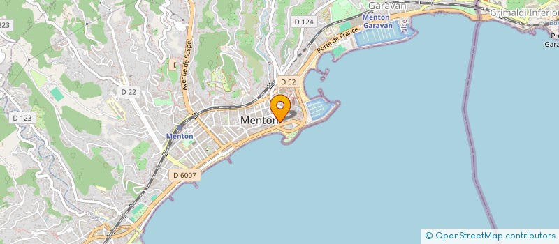 localisation de l'entreprise FRENCH CONNECTION à MENTON