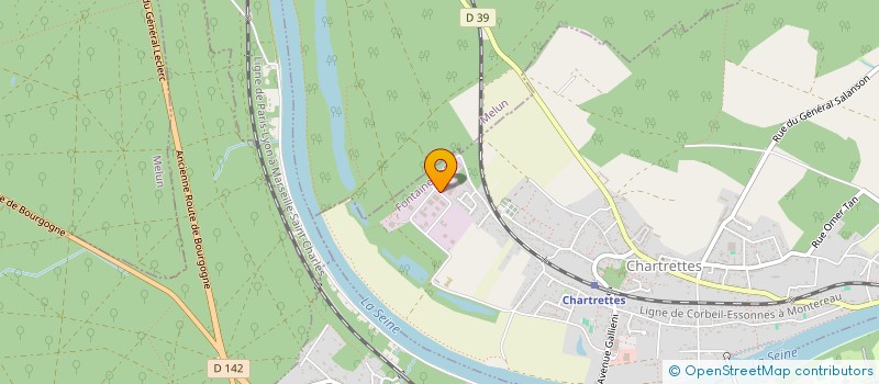 localisation de l'entreprise FRENCH CORNER  CHARTRETTES