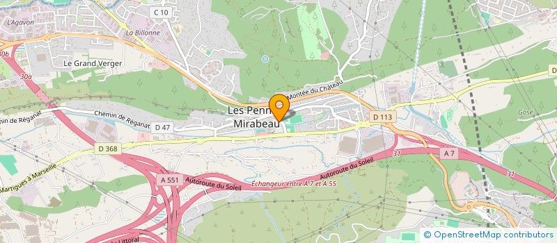 localisation de l'entreprise FRENCH CUT à LES PENNES-MIRABEAU