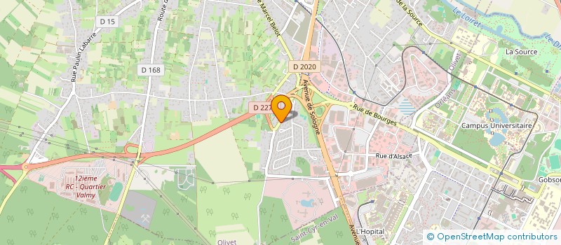 localisation de l'entreprise FRENCH DIFFUSION à OLIVET