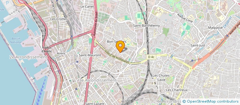 localisation de l'entreprise FRENCH DRIVER 13  MARSEILLE