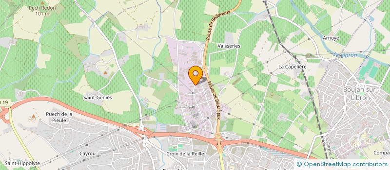 localisation de l'entreprise FRENCH EAUX CAPITAL à BEZIERS