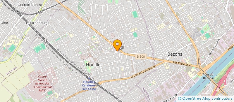 localisation de l'entreprise FRENCH ECO EARTH à HOUILLES