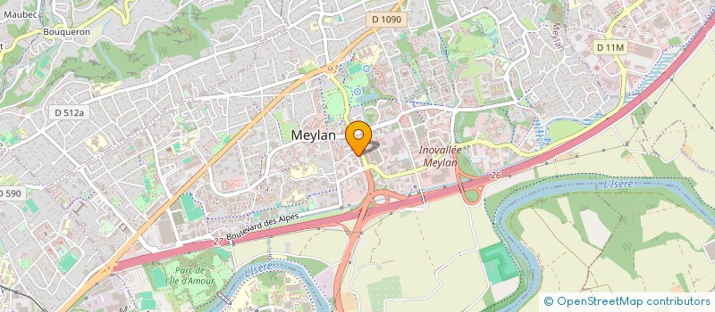 localisation de l'entreprise FRENCH ESTHETIC DEVELOPMENT  MEYLAN