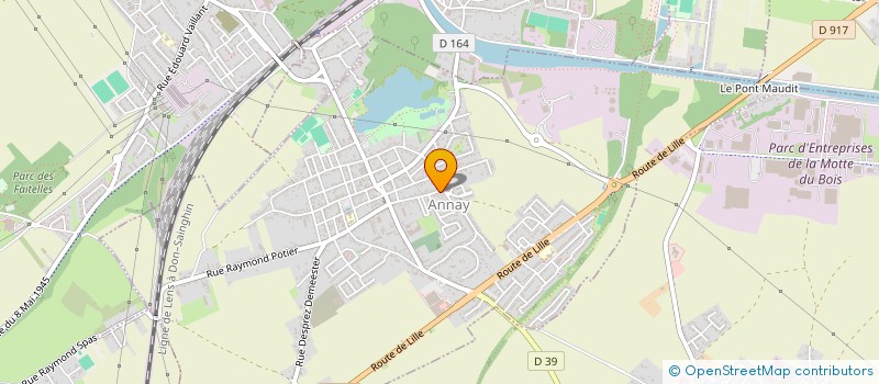 localisation de l'entreprise FRENCH FANTAISIE  ANNAY