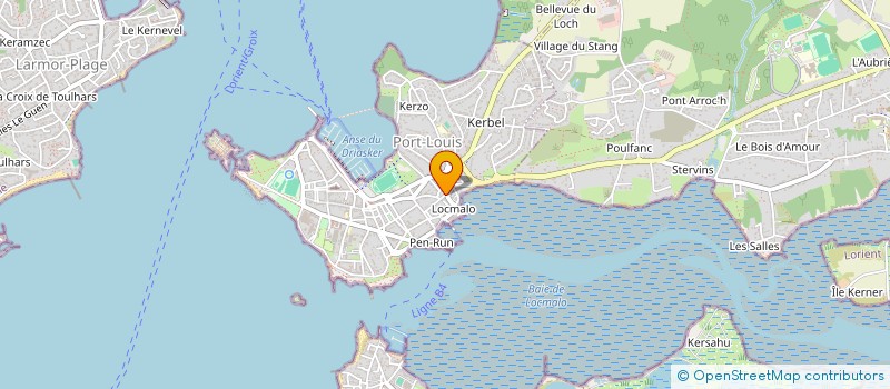 localisation de l'entreprise FRENCH FOIL LORIENT à PORT-LOUIS